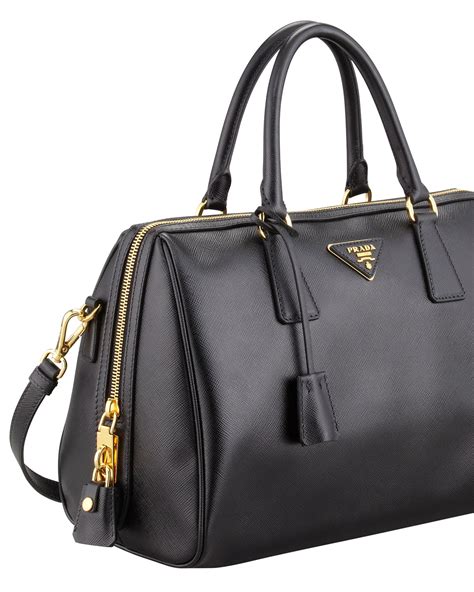 prada saffiano bowler bag|saffiano leather shoulder bag.